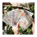 Poppy Crafts Notes On Time Rub-Ons - Book Memory