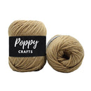 Poppy Crafts Soft Yak Wool 100g - Tan
