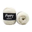 Poppy Crafts Soft Yak Wool 100g - White