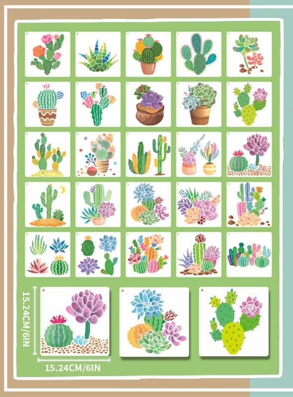Poppy Craft Stencil Kit