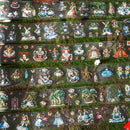 Poppy Crafts Alice Tea Room PET Sticker Roll - Alice's Circle of Close Friends