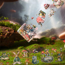 Poppy Crafts Alice Tea Room PET Sticker Roll - Alice's Circle of Close Friends