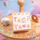 Poppy Crafts Alphabet Paradise Sticker Roll - Colour Gradient