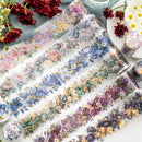 Poppy Crafts Blooming Flowers in Four Seasons PET Sticker Roll - Sleepy Manor