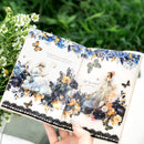 Poppy Crafts Blooming Flowers in Four Seasons PET Sticker Roll - Bustling Embrace