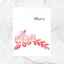 Poppy Crafts Cutting Dies #1068 - Elegant Bloom Edge #1