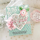 Poppy Crafts Cutting Dies #1069 - Elegant Bloom Edge #2