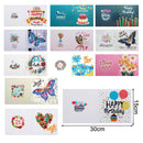 Poppy Crafts Diamond Art Greeting Card Kit