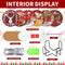 Poppy Crafts Diamond Coaster Kit #32 - Merry Christmas