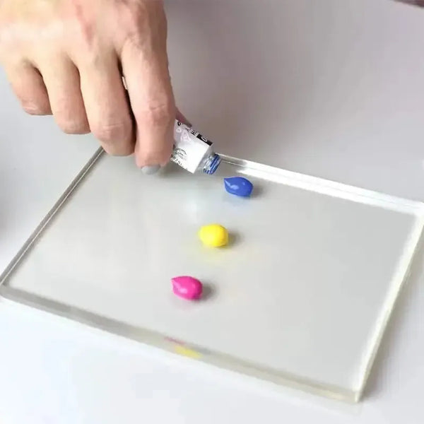 Poppy Crafts Gel Printing Plate - Round 8"