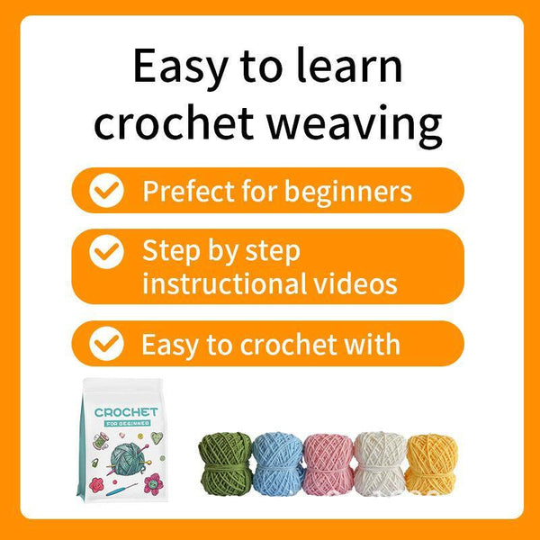 Poppy Crafts Learn to Crochet Kit