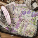 Poppy Crafts Past Stories Scrap Paper Pack - Purple Dream