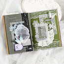 Poppy Craft Lace Frames Vellum Paper Stickers - Downy Mist