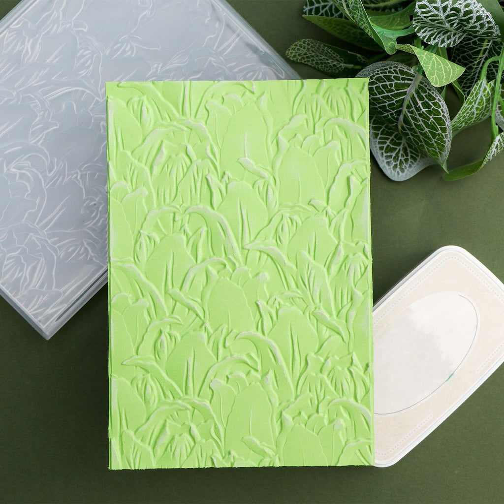 Poppy Crafts 3D Embossing Folder #189 - Botanical Relief – CraftOnline