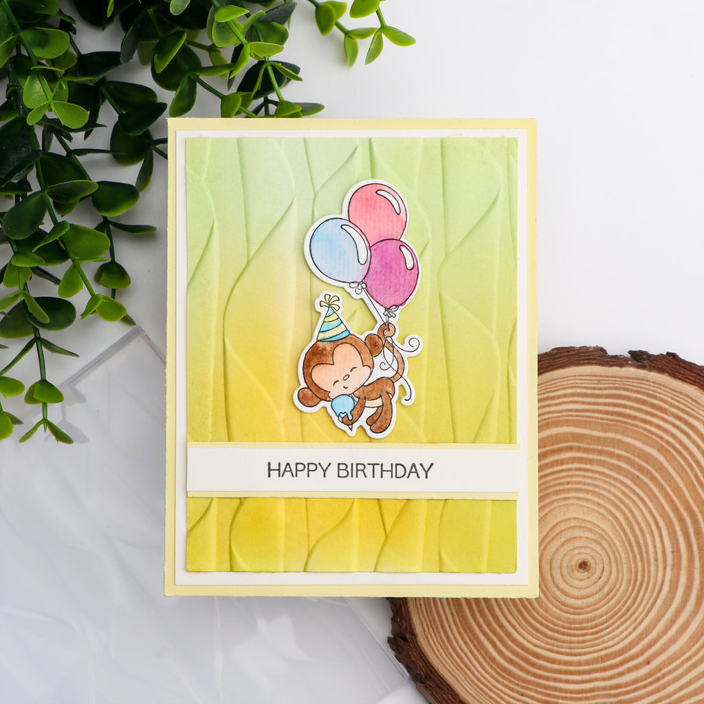 Poppy Crafts 3D Embossing Folder #270 - Twisted Ribbons – CraftOnline