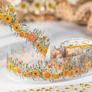 Poppy Crafts Autumn Series PET Sticker Roll - Illuminate the Autumn Night