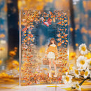 Poppy Crafts Autumn Series PET Sticker Roll - Illuminate the Autumn Night