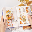 Poppy Crafts Autumn Series PET Sticker Roll - Illuminate the Autumn Night