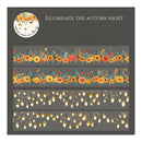 Poppy Crafts Autumn Series PET Sticker Roll - Illuminate the Autumn Night