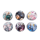 Poppy Crafts Blooming Flowers in Four Seasons PET Sticker Roll - A Sea of Flowers Blooms