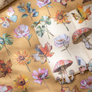 Poppy Crafts Cardstock Flower Stickers - Autumn Maple Inscription