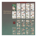 Poppy Crafts Christmas PET + Washi Paper Sticker Book - Christmas Adventure
