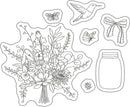 Poppy Crafts Cutting Dies & Stamp Set