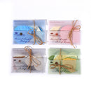 Poppy Crafts Embossed Scraping Paper - Listen to the Sea and Pick Up Shells