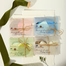 Poppy Crafts Embossed Scraping Paper - Listen to the Sea and Pick Up Shells