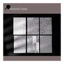 Poppy Crafts Embossed White Printed Vellum Paper - Natural Time