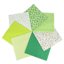 Poppy Crafts Fabric Fat Quarter Bundle - Green