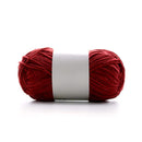 Poppy Crafts Fine Chenille Yarn 50g - Maroon