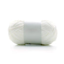 Poppy Crafts Fine Chenille Yarn 50g - White