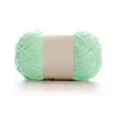 Poppy Crafts Fine Chenille Yarn 50g - Light Mint