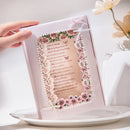Poppy Crafts Flower Stickers - Purple Dream Flower Path