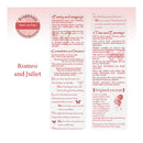 Poppy Crafts Fragments of Literary Quotations PET Sticker Roll - Romeo and Juliet