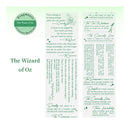 Poppy Crafts Fragments of Literary Quotations PET Sticker Roll - The Wizard of Oz
