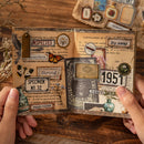 Poppy Crafts Old Dream Wandering PET Stickers - A Collection of Flower Arrangements