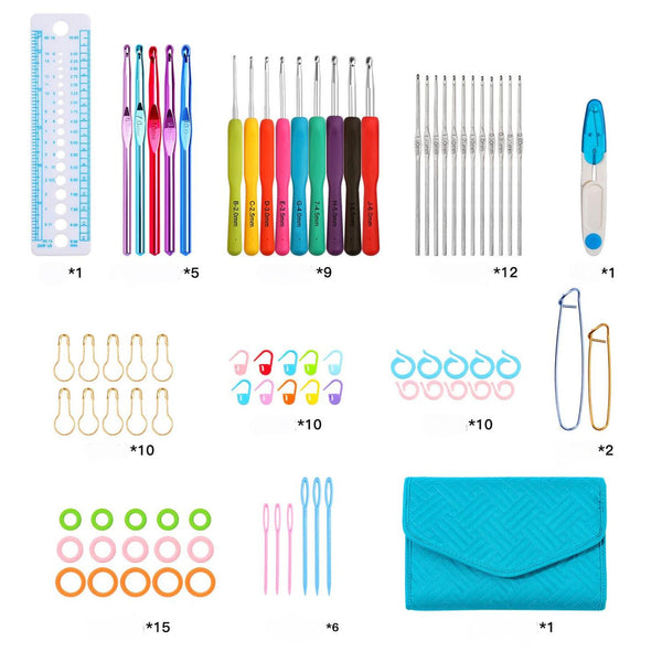 Poppy Crafts Premium Crochet Set