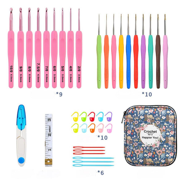 Poppy Crafts Premium Crochet Set