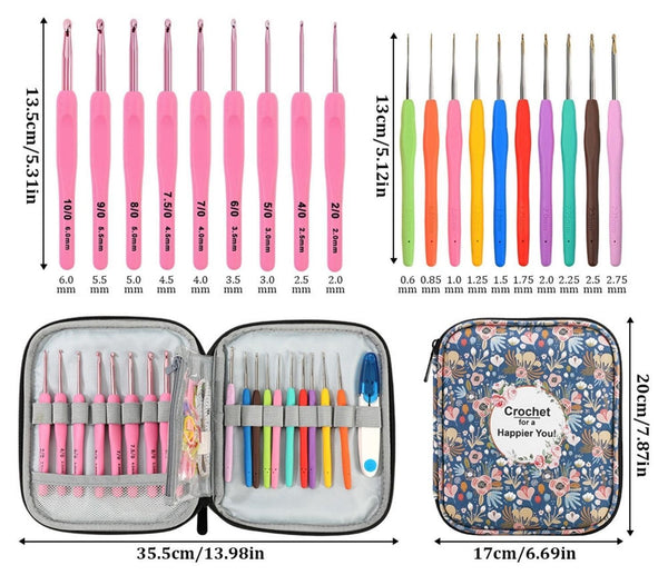 Poppy Crafts Premium Crochet Set