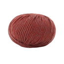 Poppy Crafts SoftSpun Wool Blend Yarn 50g - Faded Maroon