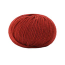 Poppy Crafts SoftSpun Wool Blend Yarn 50g - Garnet Red
