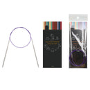 Poppy Crafts Stainless Steel 100cm Circular Knitting Needles - 2.25mm