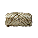 Poppy Crafts Super Chunky Hand Knitting Yarn 500g - Metallic Gold