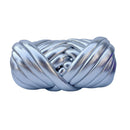 Poppy Crafts Super Chunky Hand Knitting Yarn 500g - Metallic Silver