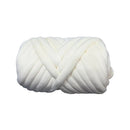 Poppy Crafts Super Chunky Hand Knitting Yarn 500g - Velvet - White