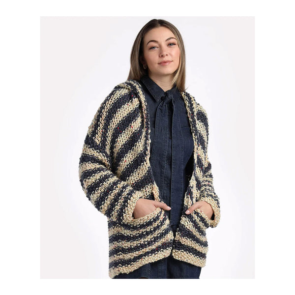 Premier Yarns Free Pattern -  Flora  - Hanging Loose Hoodie