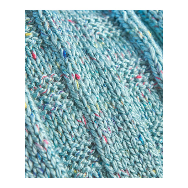 Premier Yarns Free Pattern -  Flora  - Woven Rib Blanket