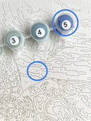 Reeves Paint By Numbers Kit - Sea Turtle